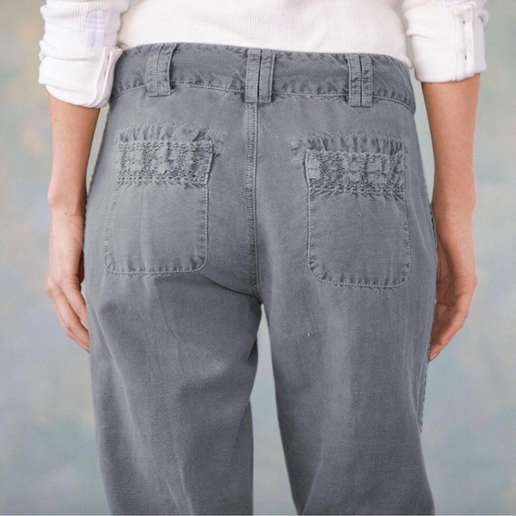 Sundance Organia Lace Pants Grey size 4 NWT - Picture 4 of 9